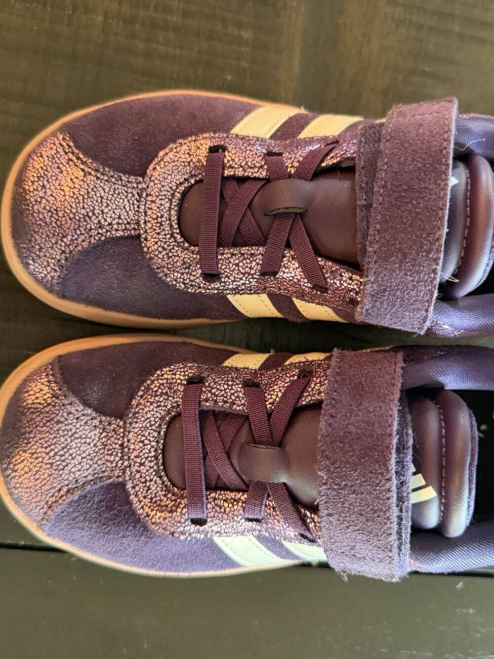 Girls Adidas Sneakers Purple Size 1 Y